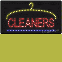 Affordable LED L3001 Cleaner LED Sign, 12